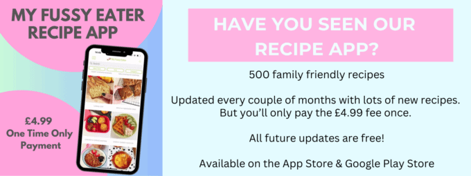 My fussy Eater Recipe App